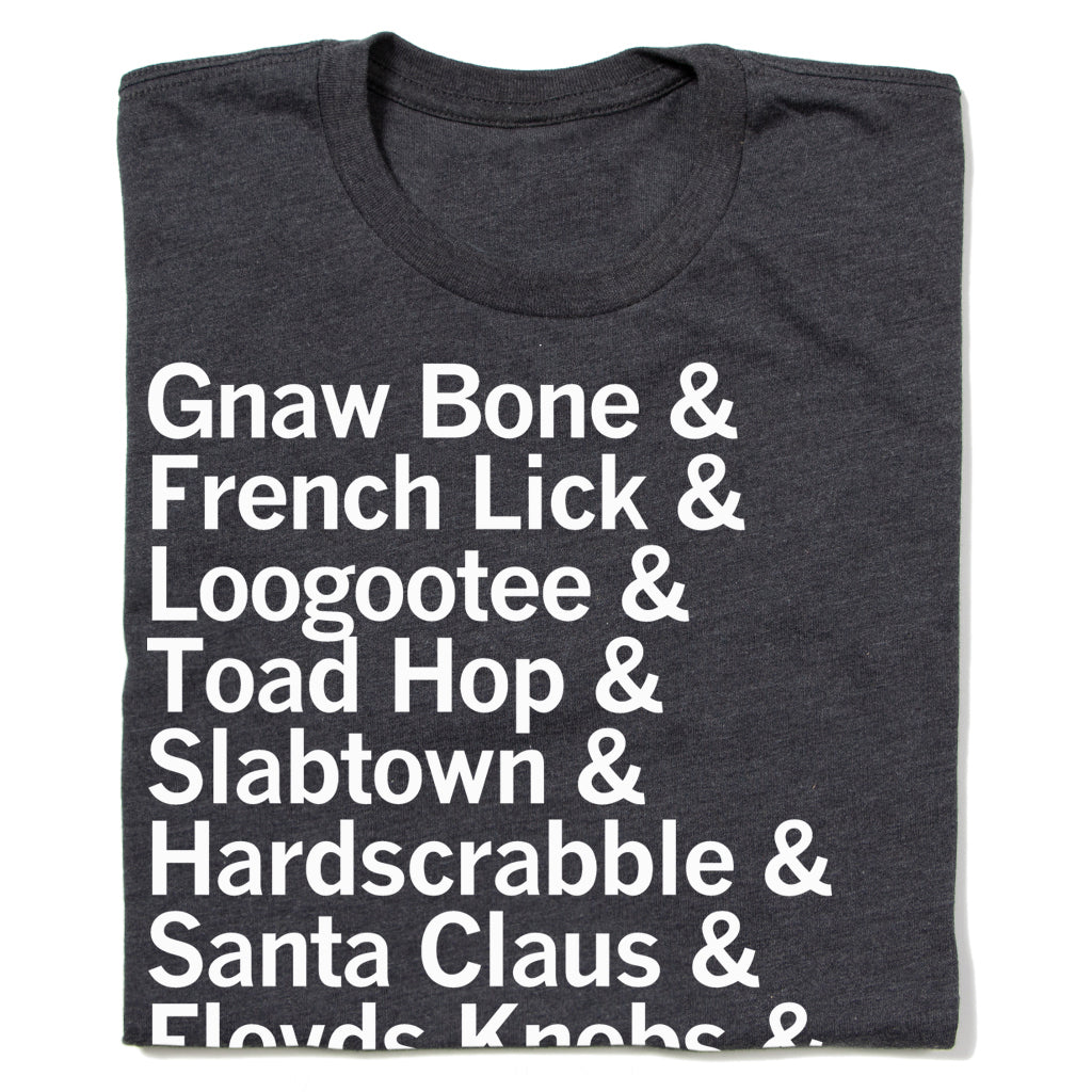 Indiana Town Names T-Shirt – RAYGUN