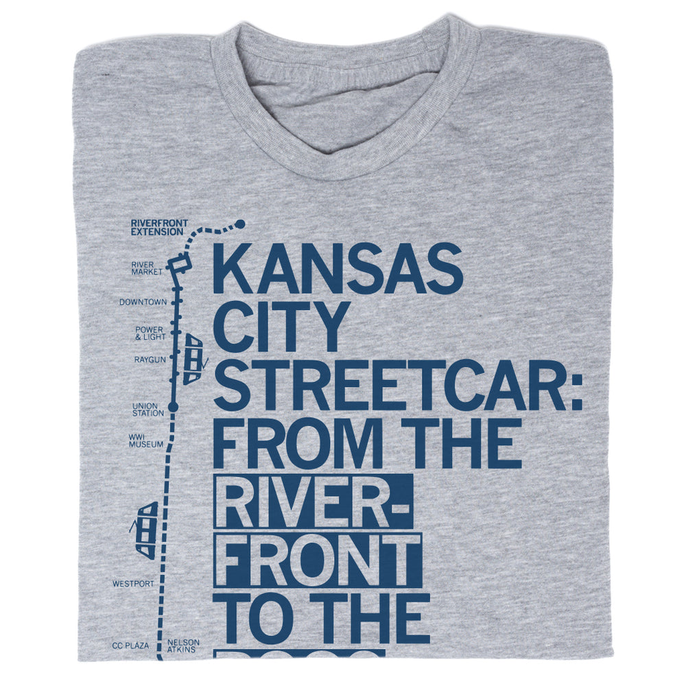 Kansas City Streetcar: From the Riverfront to the Roos T-Shirt
