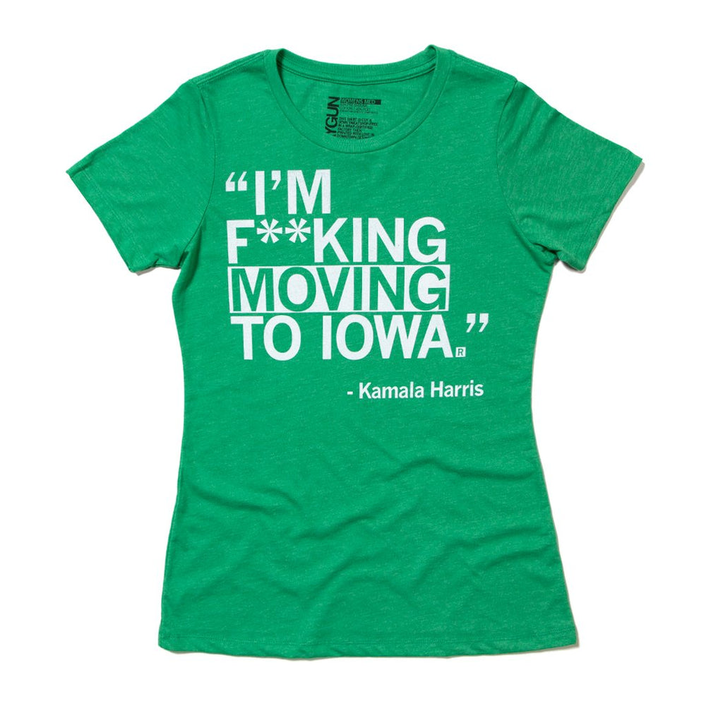 Kamala Harris Moving To Iowa (R)