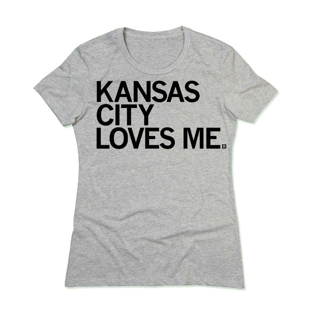 Kansas City Loves Me T-Shirt Raygun Snug womens