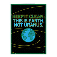 Keep It Clean Greeting Card