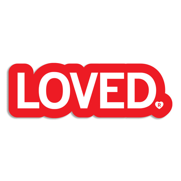Loved Sticker
