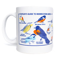 Midwestern Birds Full Color Mug - White