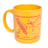 Midwestern Leaves Mug - Gold