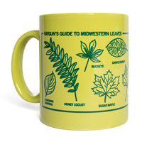 Midwestern Leaves Mug - Green