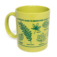 Midwestern Leaves Mug - Green