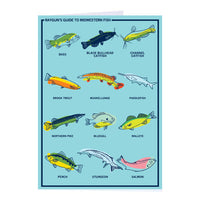 Midwestern Fish Greeting Card