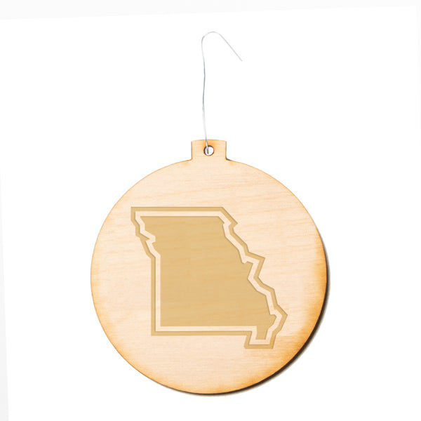 Missouri Outline Ornament