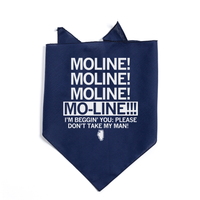 Moline! Moline! Dog Bandana