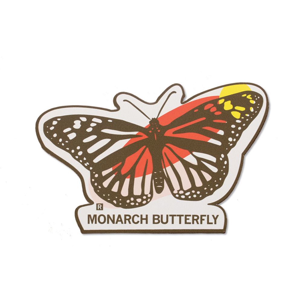 Monarch Butterfly Midwestern Pollinators Sticker