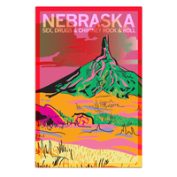 Chimney Rock Nebraska Poster