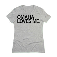 Omaha Loves Me Raygun T-Shirt Snug womens