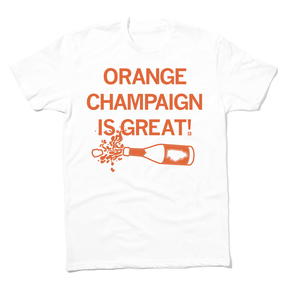 Illinois Basketball Orange Champaign is Great T-Shirt
