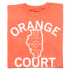 Orange Court Illinois Basketball Shirt