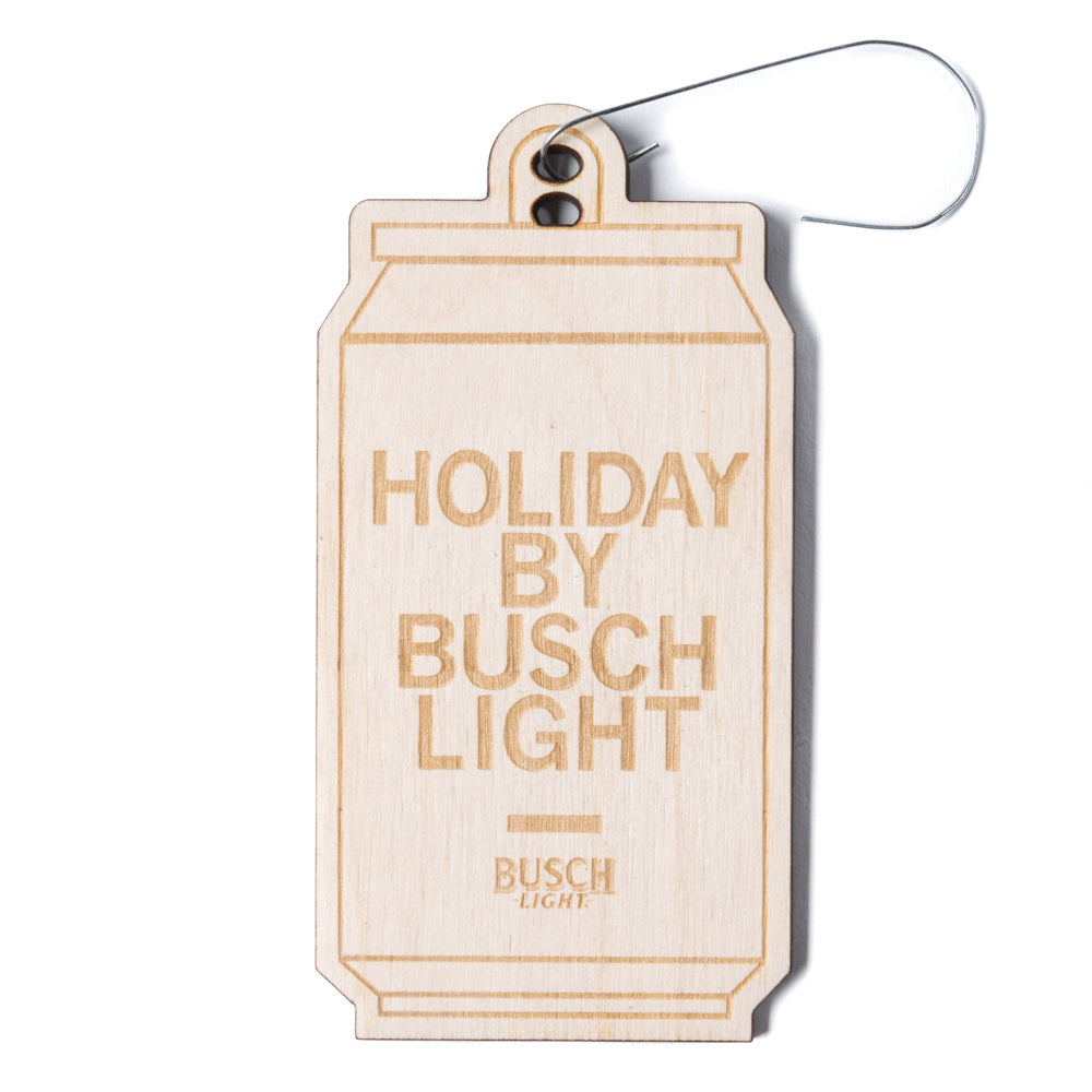 Holiday By Busch Light Ornament