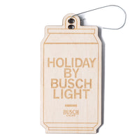 Holiday By Busch Light Ornament