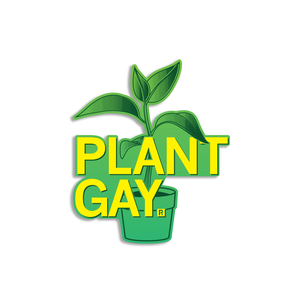 gay plant Plant Gay Die-Cut Sticker