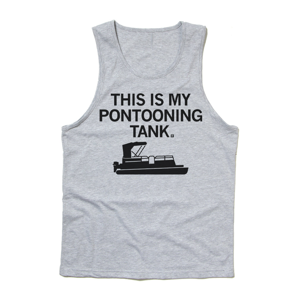 This Is My Pontooning Tank Top Raygun Lake