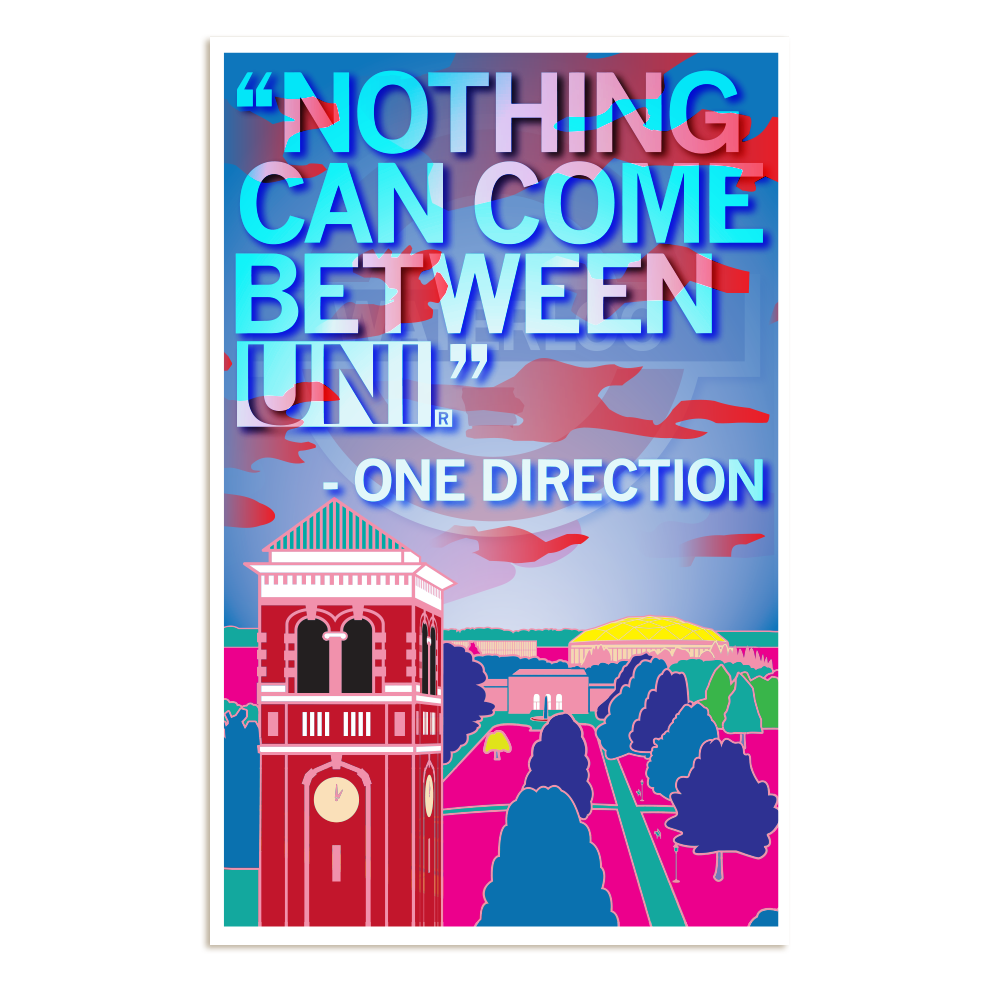 Nothing Can Come Between UNI Illustration Poster