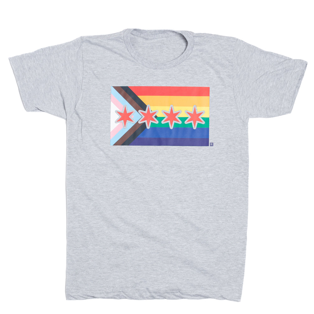 Chicago Progress Pride Flag T-Shirt