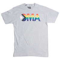 OMA Text Progress Pride Flag T-Shirt