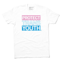 Protect Trans Youth Youths Transgender Cool Pink Bright Blue LGBTQ