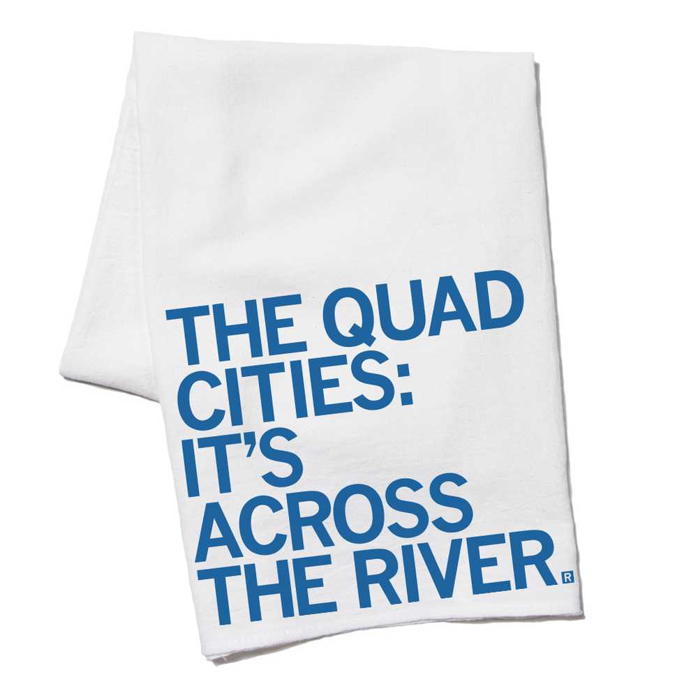 Quad Cities: Across the River Kitchen Towel