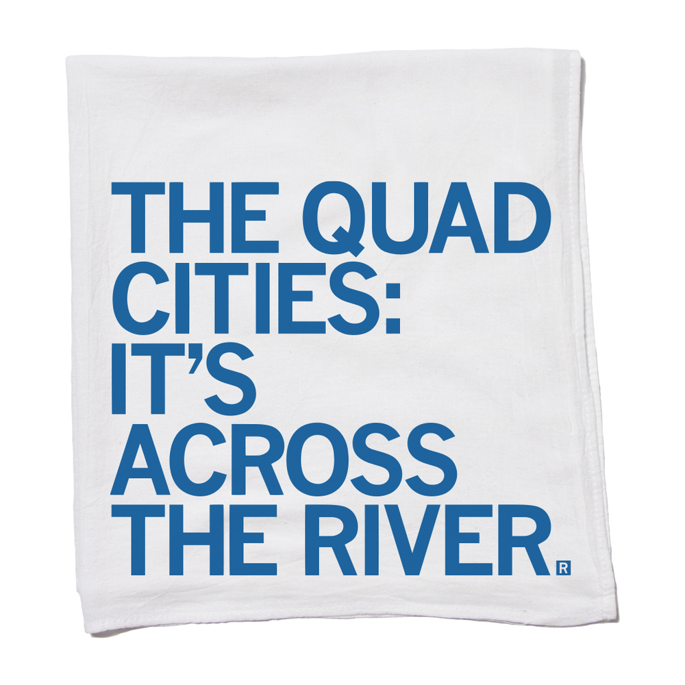Quad Cities: Across the River Kitchen Towel