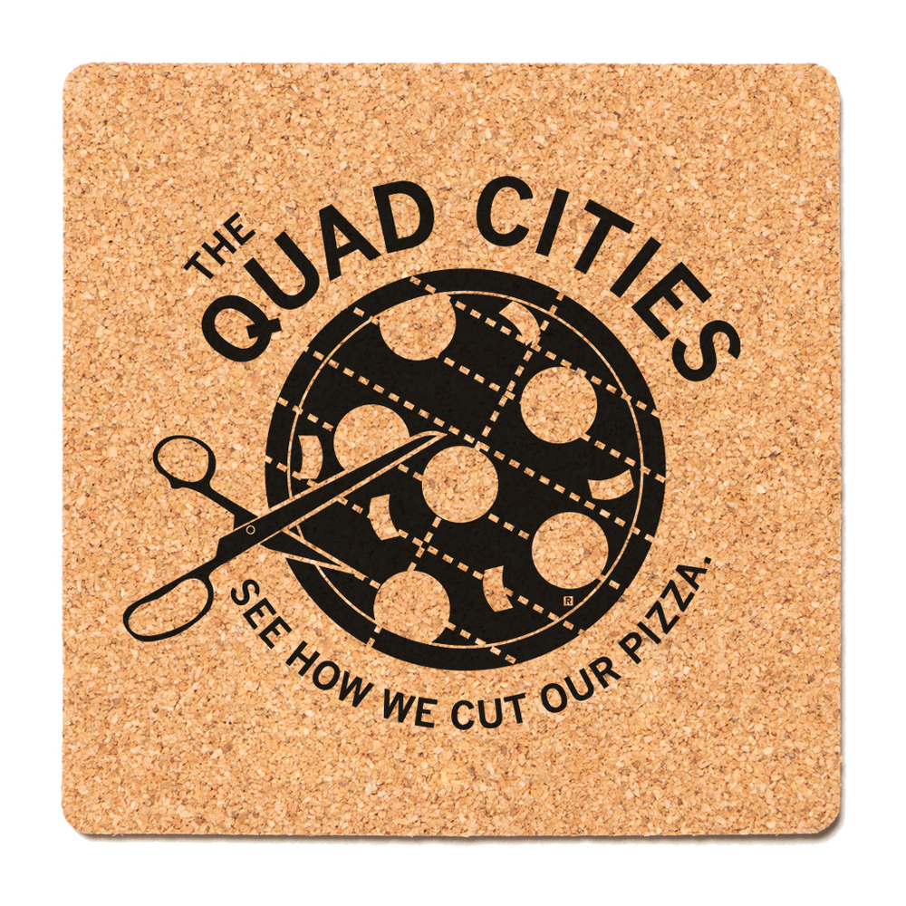 Quad Cities: See How We Cut Our Pizza Cork Coaster
