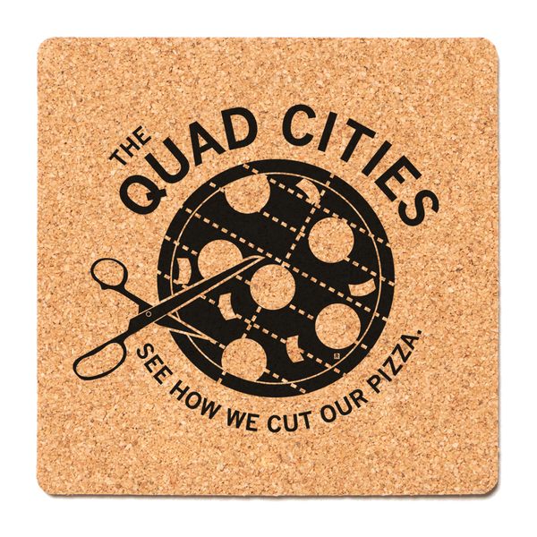 Quad Cities: See How We Cut Our Pizza Cork Coaster