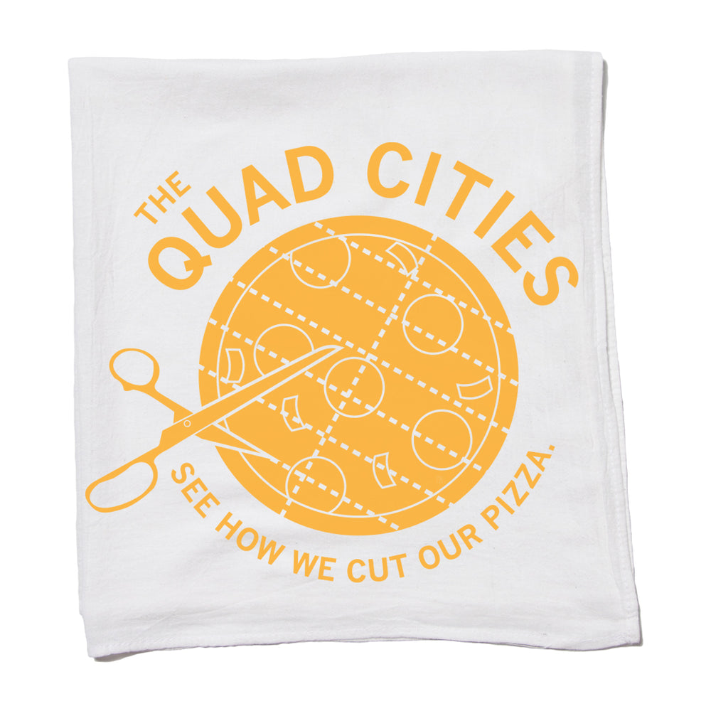 Quad Cities: See How We Cut Our Pizza Kitchen Towel