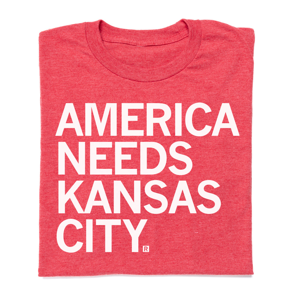 Kansas City Hand-Drawn Design T-Shirt - Black L
