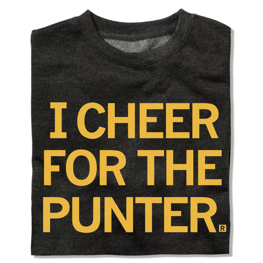 I Cheer For The Punter Crew Sweatshirt