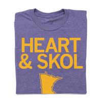 Minnesota: Heart & Skol Vikings Shirt