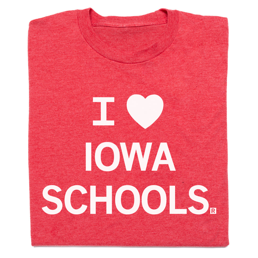 I Heart Iowa Schools Shirt