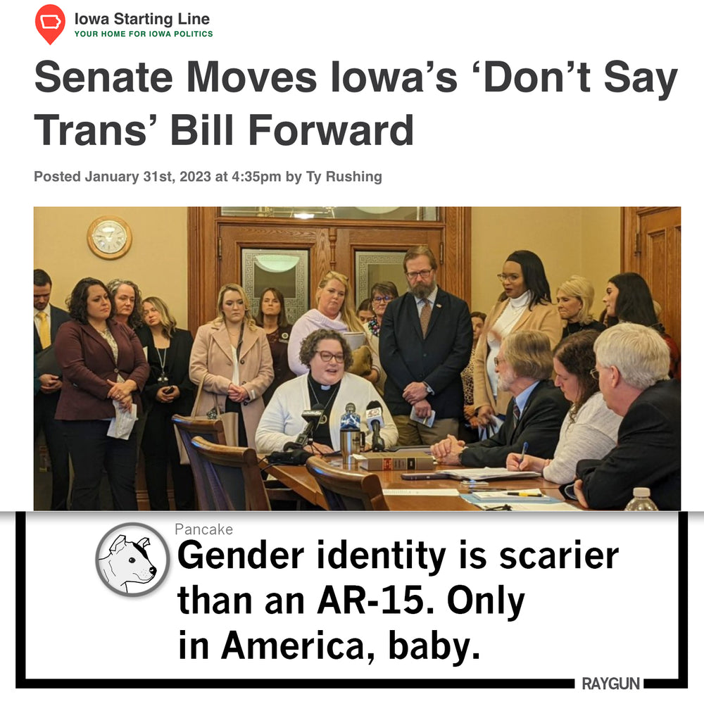 Gender Identity Scares My State Government T-Shirt