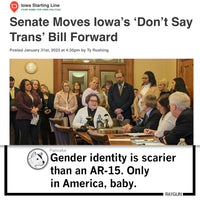 Gender Identity Scares My State Government T-Shirt