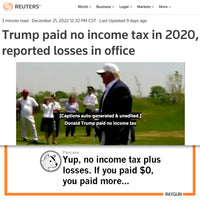 I Paid More 2020 Taxes Than Donald Trump Dog Bandana