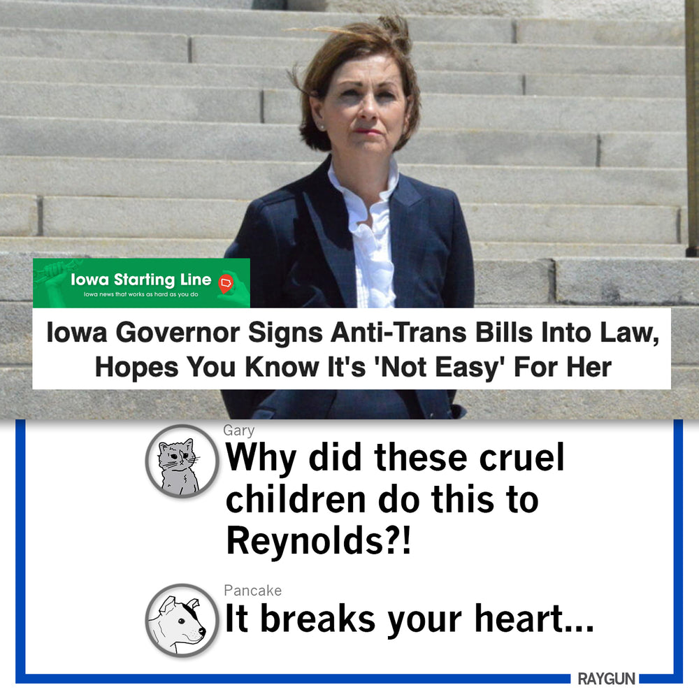 Anti-Trans Bill Iowa Governor