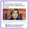Nurses: Smarter Than Your Average Governor T-Shirt