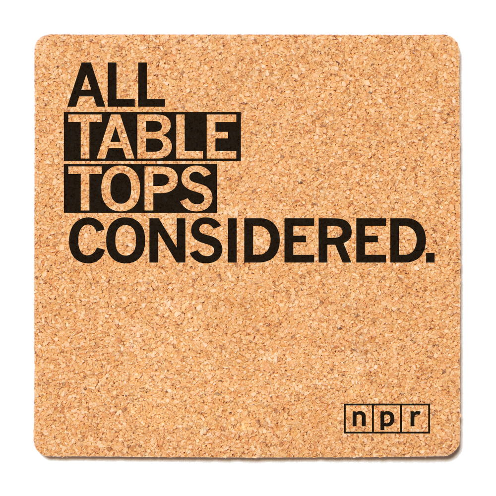 NPR All Table Tops Considered Coaster