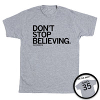 Ava Jones: Don't Stop Believing Bastketball T-Shirt