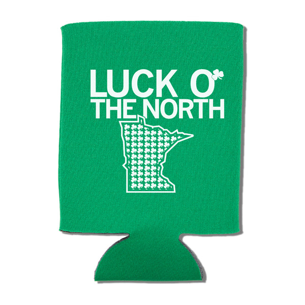 Luck O' The North Can Cooler, Luck O The North Can Cooler, Luck O' The North Koozie, Luck O The North Koozie, Luck Of The North Can Cooler