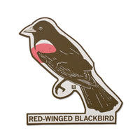 Red-Winged Blackbird Midwestern Birds Sticker
