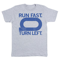 Run Fast Turn Left Relays Shirt