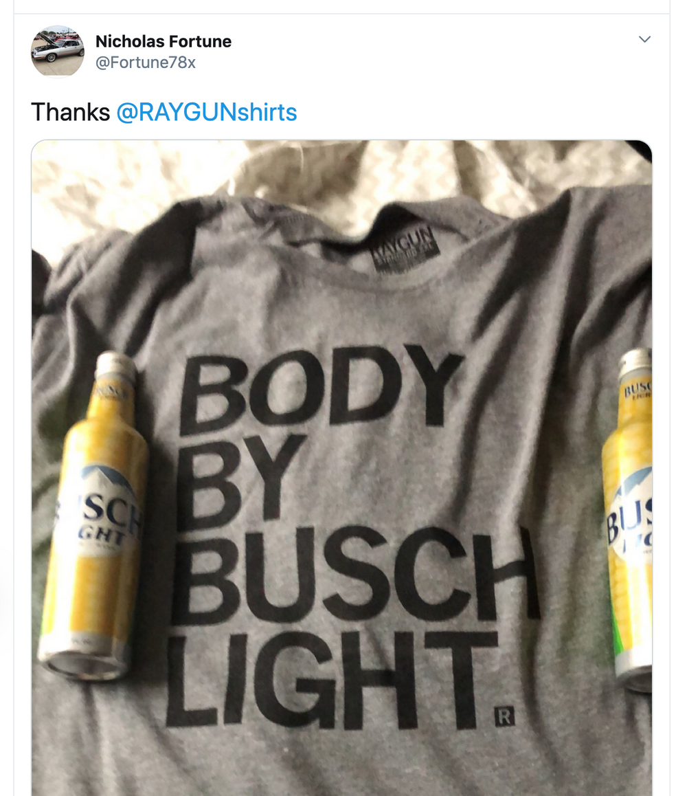 Body By Busch Light