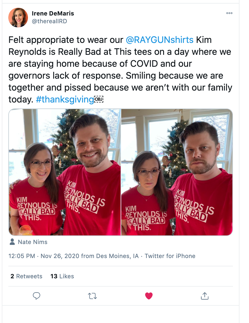 Kim Reynolds Is Really Bad At This