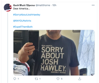 Sorry About Josh Hawley