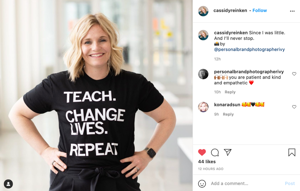 Teach Change Lives Repeat