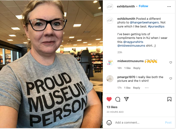 Proud Museum Person